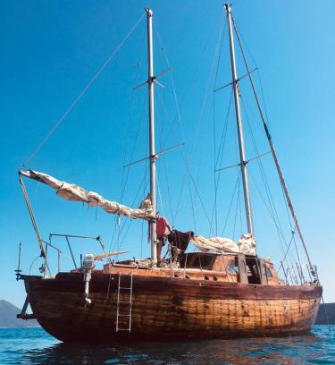Pylos Boat Rental | Old boat