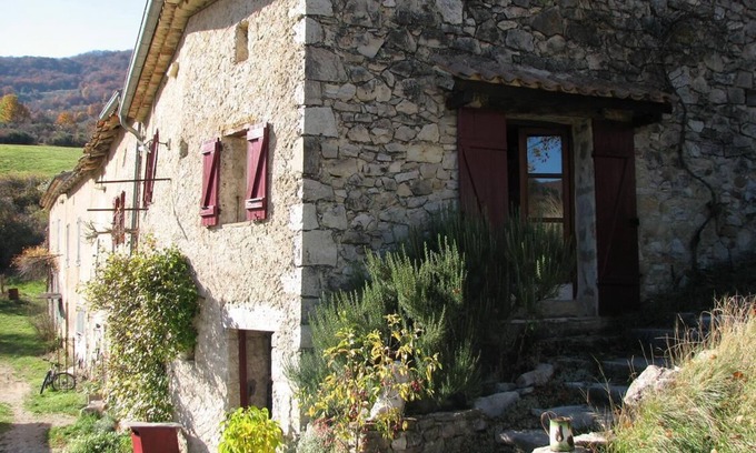 Bouvieres Other | Old farm house “Les Granges” with a splendid view across fields and mountains