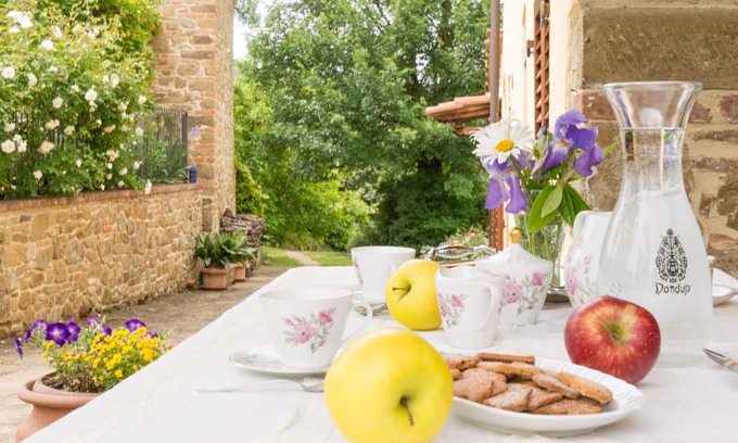 Monte San Savino Other | Old farmhouse surrounded by olive groves, near the village, 5 places, floor1,with swimming pool