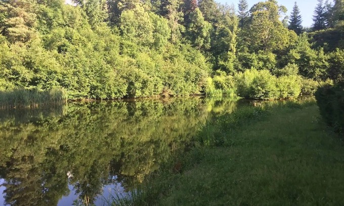 Sainte-Agathe House | Old mill in a green setting