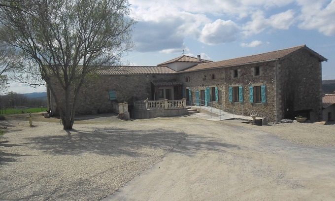 Saint-Andre-de-Najac Other | Old renovated farmhouse with heated pool