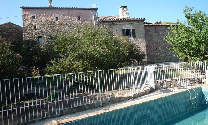 Les Salles-du-Gardon Other | Old stone Cévennol Mas isolated in the forest