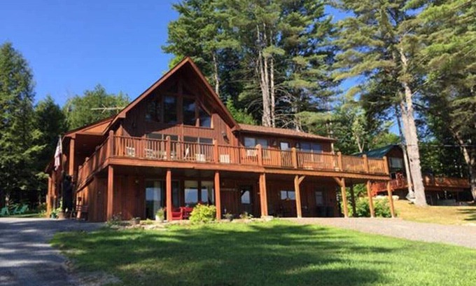 Northville House | ON THE RIVER/ADK A Frame 2 Bedroom WITH full kitchen.