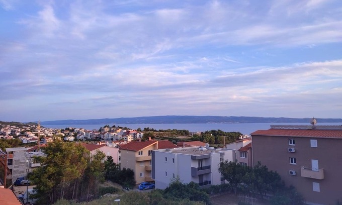 Podstrana Apartment | One bedroom apartment with terrace and sea view Stobreč, Split (A-20510-a)