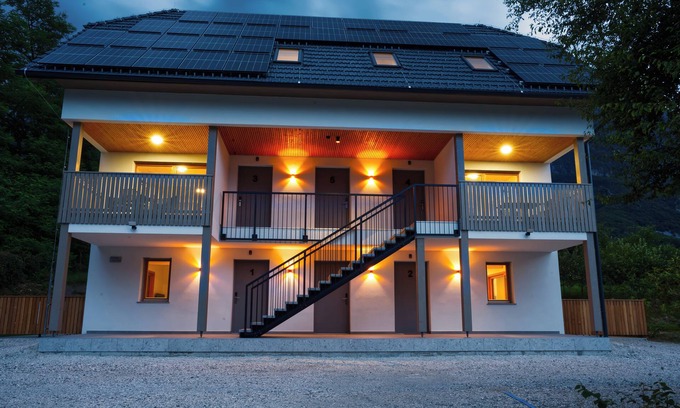 Bovec Apartment | One-Bedroom with Large Private Terrace - House Elipsa - Apartment 1