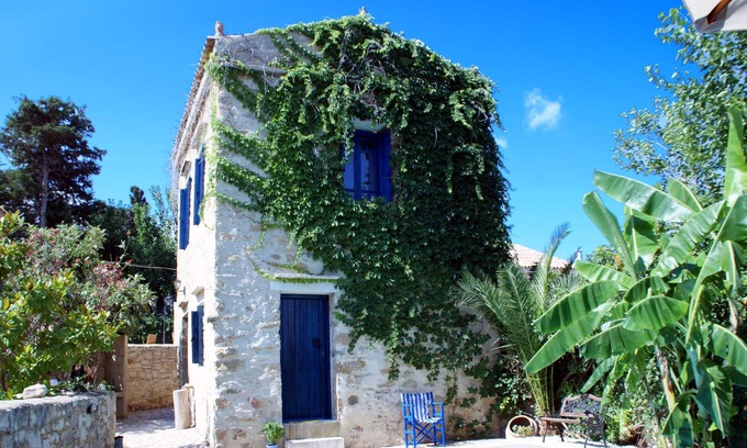 Pyrgos Psilonerou Villa | ★ Only for 2 ★ cosy stone villa, totally private, pool, near sea, WiFi, parking