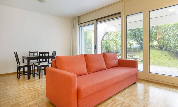 Lugano Apartment | Open Space Apartment with Garden - CASA AMABILE