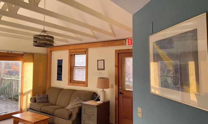 Rowe House | Orchard Guest House: Cozy Berkshire Retreat in the Woods