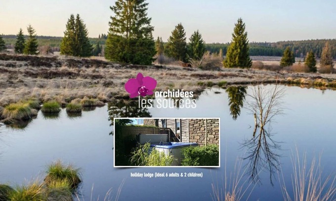 Ovifat House | Orchid Lodge with Jacuzzi and sauna in the Belgian High Fens (8p)
