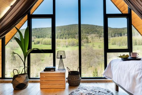 Stronie Slaskie Ski Chalet | Osada Za gorami za lasami - Domki z widokiem na Snieznik