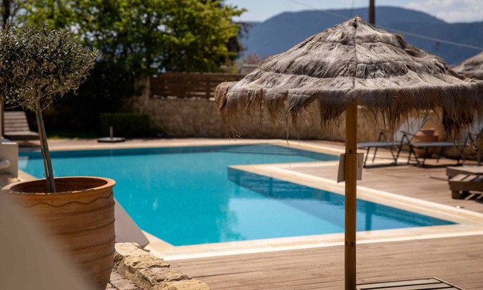 Katakali Villa | Our villa offers a magical view to the deep blue waters of Saronic Gulf.