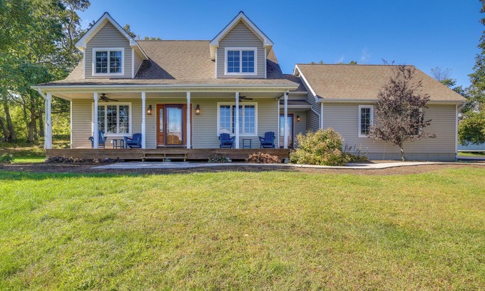 New Milford House | Outdoor Space w/Stunning Views: New Milford Home!