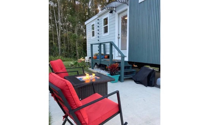 Reddick House | Owl's Nest Tiny Home, Golf Cart, and Surprises!