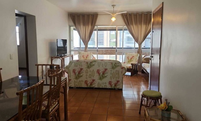 Morro do Maluf Apartment | Pé na Areia em Pitangueiras - 3-bedroom apto with WiFi in Pitangueiras Guarujá