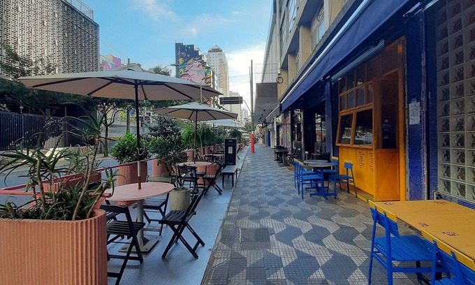 Republica Apartment | Pôr do sol 17º andar com vista da cidade