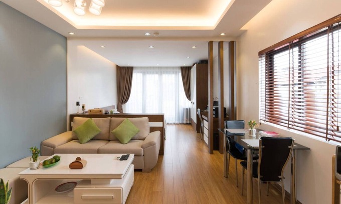 Ba Dinh Apartment | P&R suites (Young n Modern En-suite apartment in Local building), all-in-1