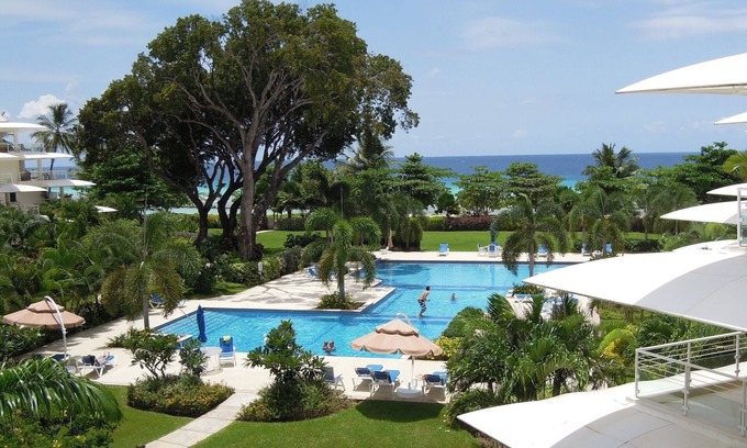 Saint Matthias Condo | Palm Beach 103, Hastings, Barbados, 3 Bdrm, Beachfront, Pool, Great Location