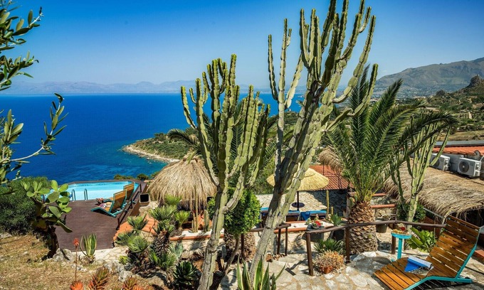 Scopello Villa | *PALMA DELLO ZINGARO* nnSPECTACULAR VIEW *SPA* *HEATED POOL*