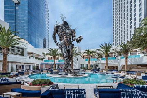 Las Vegas Apartment | Palms Studio 23319 View & Balcony
