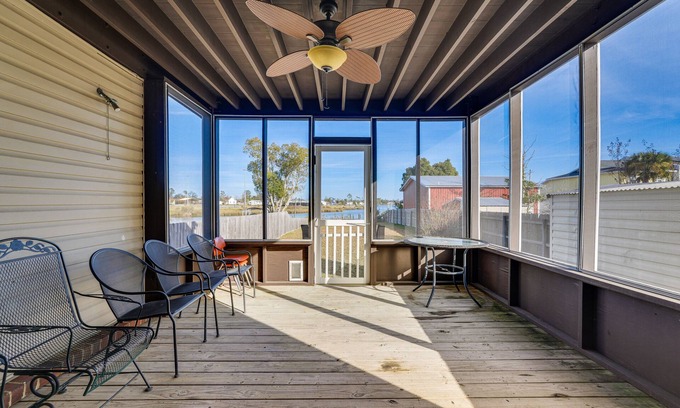 Callaway House | Panama City Waterfront Escape: Fenced Yard & Dock!