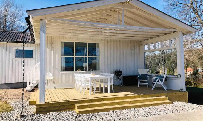 Fjallbacka House | Panoramablick - Meer - Familien - Remote Work