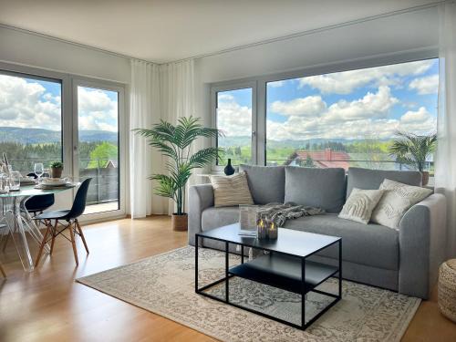Kappel Apartment | Panoramablick mit Schwimmbad und Sauna