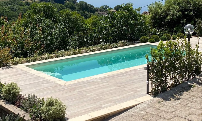 Lake Bracciano Villa | PANORAMIC VILLA WITH POOL ON LAKE BRACCIANO 40 KM FROM ROME