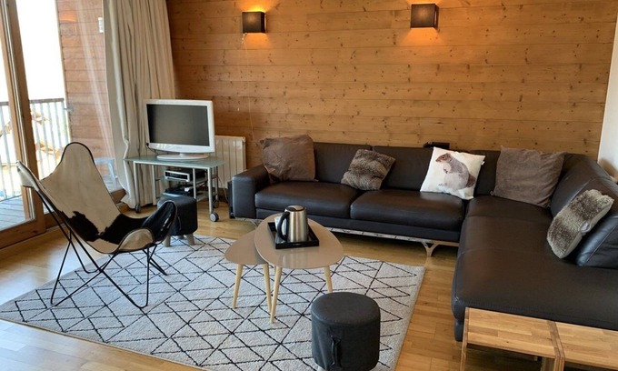 Plan Peisey Apartment | Paradiski ski in ski out plan peisey