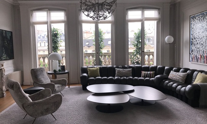 L'Europe Apartment | Paris 8th, Lux Modern Apt , 5 BR, Grt Views, 350sq meters, on Park Monceau