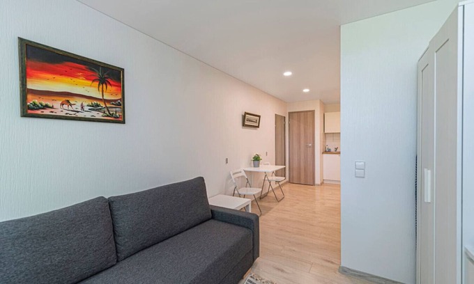Kaunas Apartment | Partizanų studio ap 1 by Polo Apartments