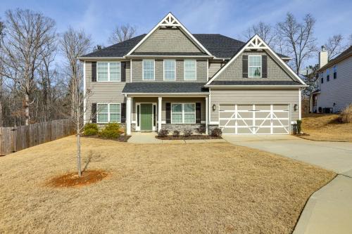 Sharpsburg House | Patio with Fireplace Spacious Sharpsburg Home!