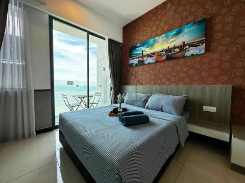 Kampung Bahasa Kapor Apartment | PD 4 Bedrooms Duplex - Full Seaview (Up to 16 Pax)