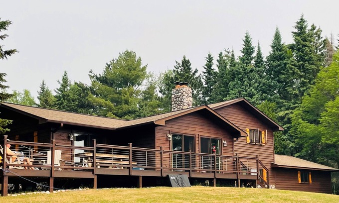Cable House | Peace of Mind on Namakagon- Beautiful Lakefront Home with Dock