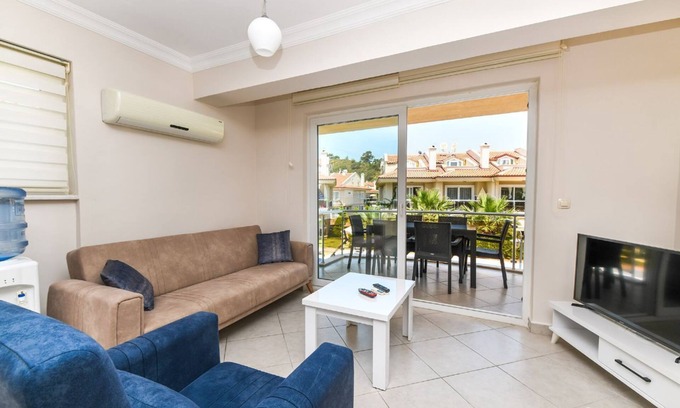 Fethiye City Center Apartment | Peaceful 2BR Villa W/pool Fethiye Apartment 1003