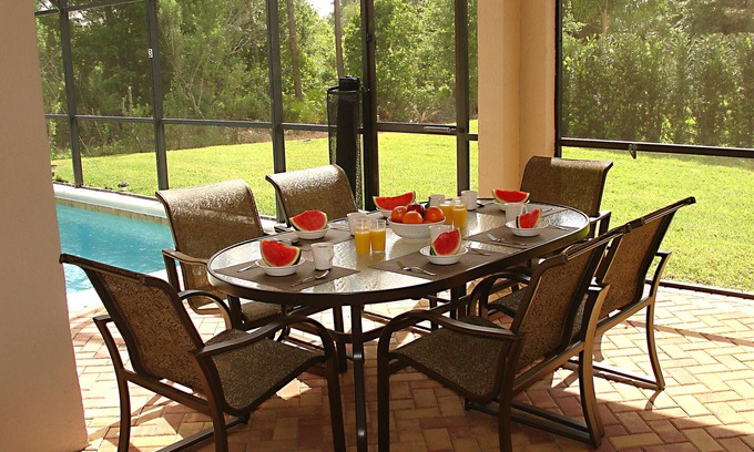 Orange Tree House | Peaceful- Luxury - 4 Bedroom Disney Villa- with Conservation views