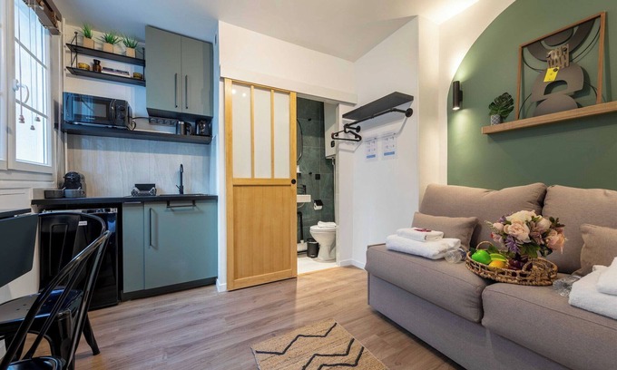 Quartier du Faubourg-Montmartre Apartment | Peaceful studio - 2P - Faubourg-Montmartre