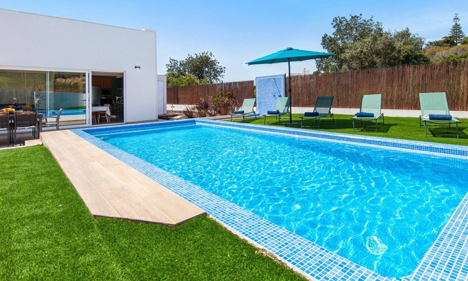 Estevais Villa | Peaceful villa w/pool, BBQ & ping-pong table