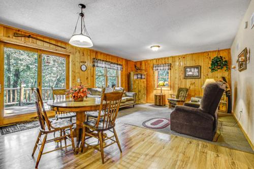 Wautoma House | Peaceful Wautoma Retreat with Deck on 10 Acres!