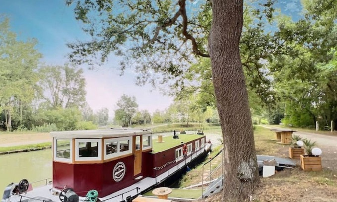 Avignonet-Lauragais Boat Rental | Péniche Dondon - Cocooning cottage on the Canal du Midi
