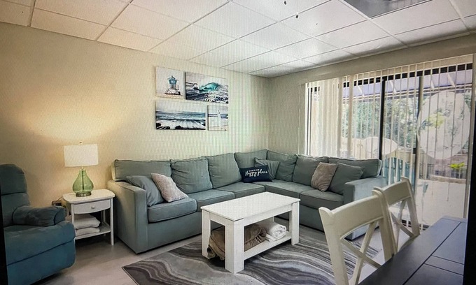 Pensacola House | Pensacola Beach-Gulf Breeze FL 2-bedroom Townhouse: Pool, Clubhouse, backyard