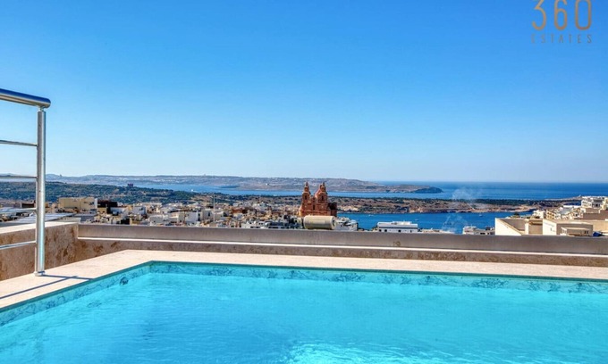 Mellieha Apartment | Penthouse in Mellieha with Private Terrace & Views