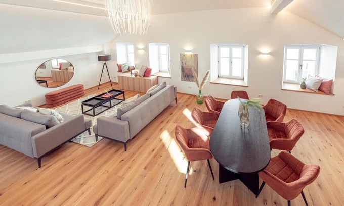 Krems an der Donau Apartment | Penthouse MaxFux direkt in der Fußgängerzone 130m2
