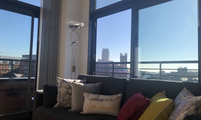 RopeWalks Apartment | Penthouse Stunning Views, Free Parking