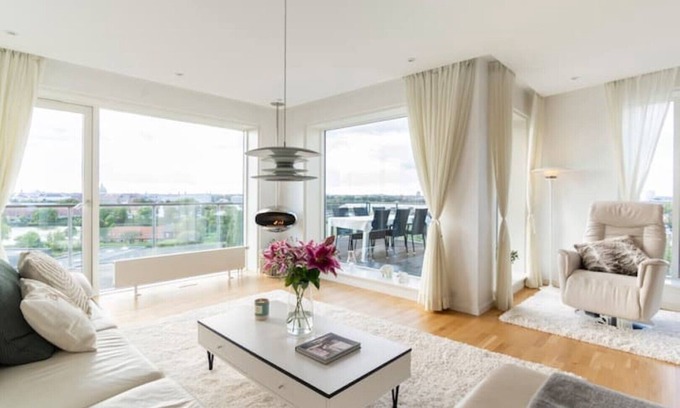 Copenhagen K Condo | Penthouse with amazing views of Copenhagen!