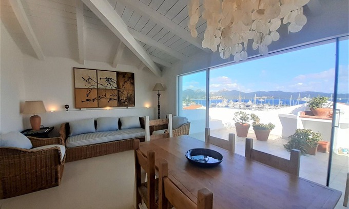 Porto Rotondo Apartment | Penthouse with sea view terrace in Porto Rotondo