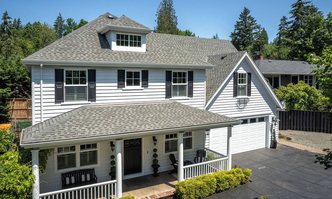 West Hills House | Perfect location on a park w/pool and pickleball courts, 5 miles to downtown