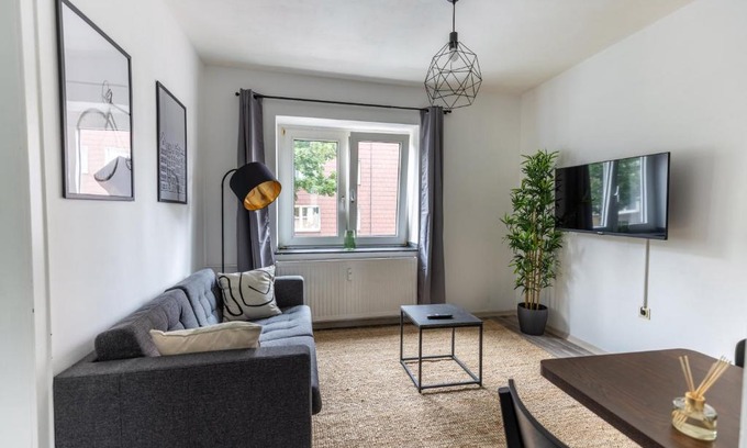Duisburg Mitte Apartment | Perfekt für 2! Wifi/Netflix