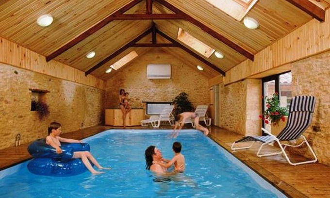 Saint-Amand-de-Coly Cottage | Perigordian house with indoor heated pool 28°.