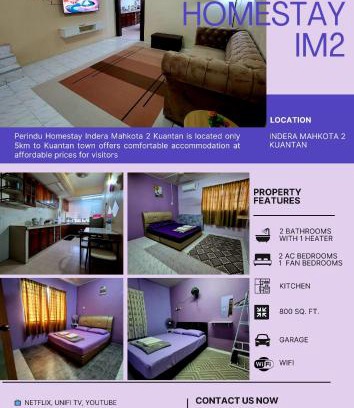 Bandar Indera Mahkota House | Perindu Homestay IM2