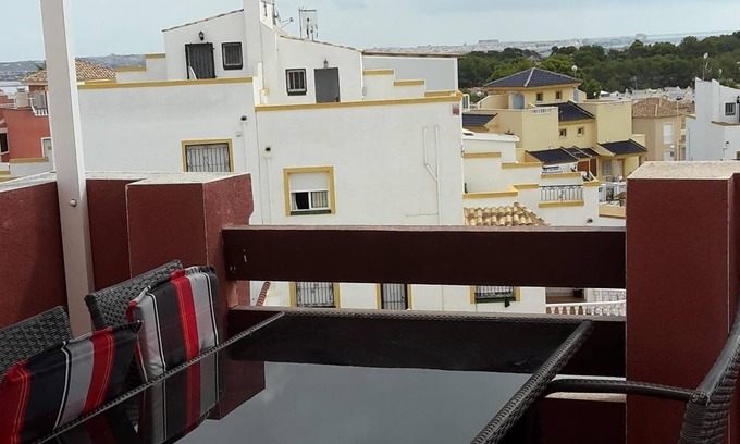 Orihuela Costa Apartment | Pet-friendly "Casa van de Kolk" with shared swimming pool, private terrace, A/C & Wi-Fi